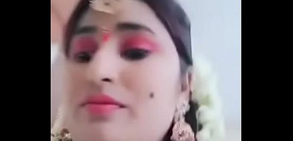  Hot Swathi naidu romantic and sexy first night short film making part-11